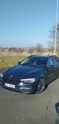 BMW Seria 5 cena 89999 przebieg: 104854, rok produkcji 2018 z Szczecin małe 121